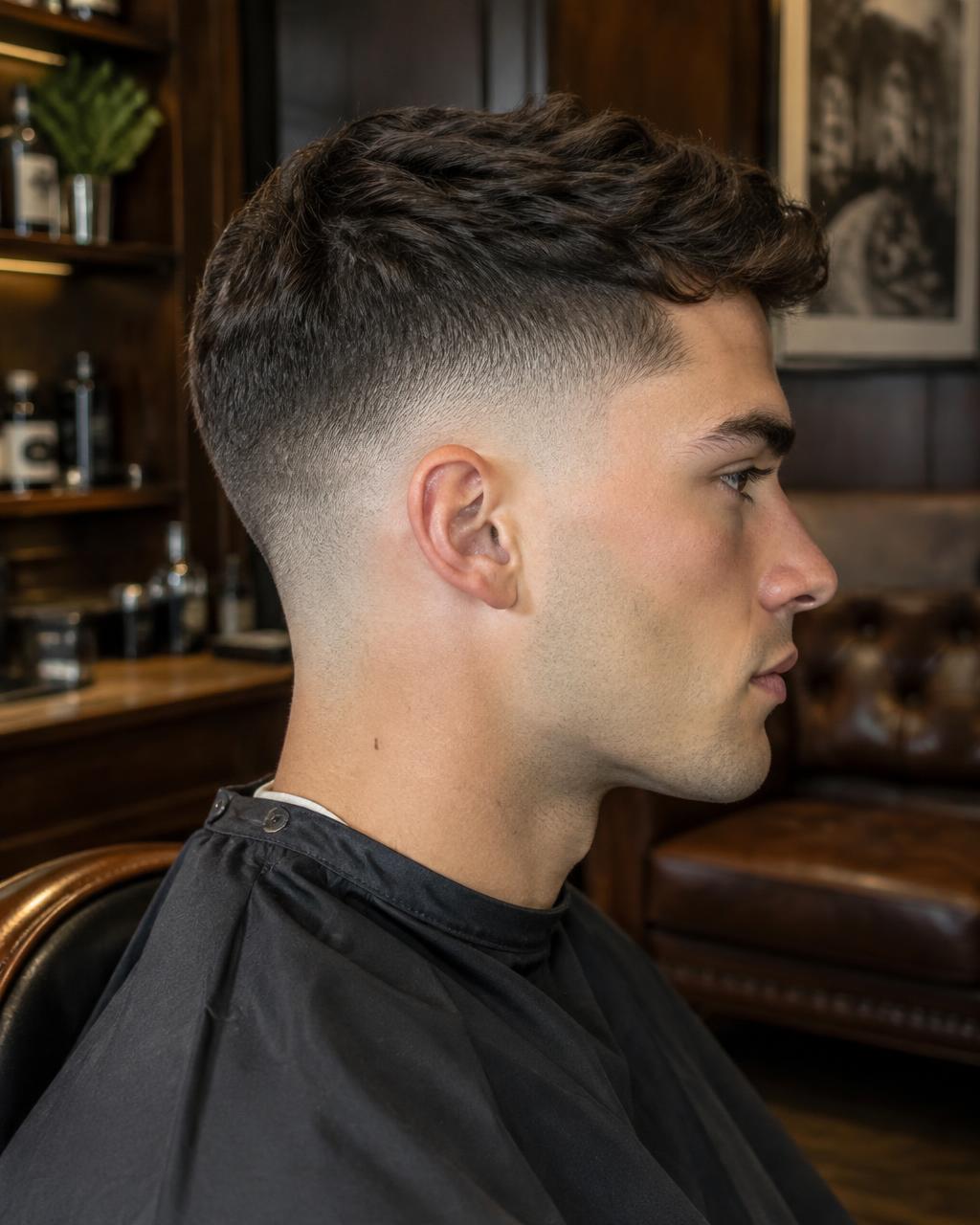 Fresh skin fade haircut